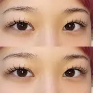 🧸フラットラッシュ/マツエク 120本🪽コーティング付¥6660