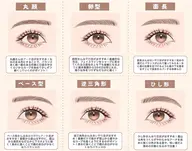 アイブロウwax(メイクなし)