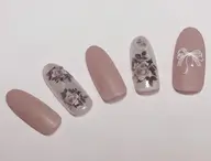 【オフあり】ハンドワンカラー➕4本アートφ(･ω･ )🎀꙳⟡♥
