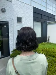 ミニモ学割U25 暗染限定ケアカラー+毛先カット