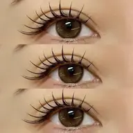 LED無料【アンドヘルシー】フラットラッシュ100本🔥 カラーに変更+550円(2色mix🉑)