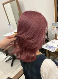 【❗️🚨5月限定価格🚨❗️】🩷カット✂️+ケアブリーチダブルカラー+選べるトリートメント🩷