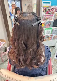 【イベント🎀大切なお出掛け前に】ヘアハーフセット