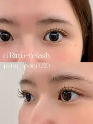 最新トレンド🇰🇷パーマ＋LEDポイントエクステ80本　¥8,900💫