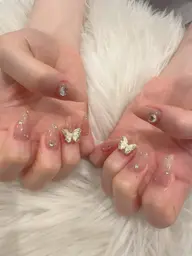 🉐限定コース🉐ワンカラーorマグネット🧲➕パーツ付け放題🦋🎀🤩大きめ、小さめ100％無料