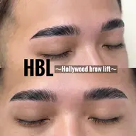 【メンズ限定】ハリウッドブロウリフト+アイブロウWAX+眉メイク仕上げ¥5000