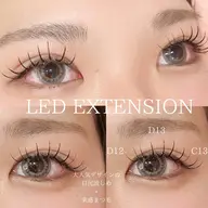 LEDフラット1時間付け放題⏳