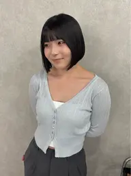 〈無料カットモデル募集中〉ボブカット+超音波トリートメント🫧