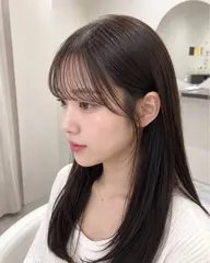 ⭐️minimo限定⭐️気になる部分だけ♪【前髪カット+ポイントストレート】