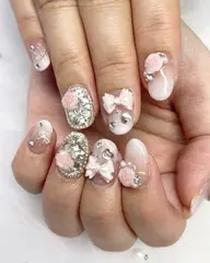 【ハンドジェル】初回ソフトジェルオフ無料💅アートやり放題🎨※3D.キャラ不可