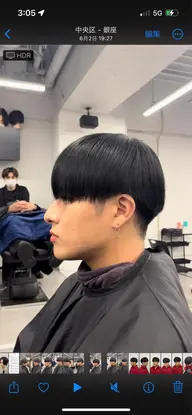 🔥新規カット＋プレミアムトリートメント🔥【韓流前下がりマッシュスタイル】マッシュはサラツヤが一番カッコイイ。