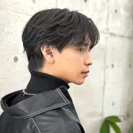 大人気トレンドスタイル🙌ワックスで楽に決まるフェザーパーマ‼️カット+ケアパーマ+トリートメント