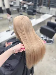 【ブリーチありダブルカラー】🎀リタッチ+カラーはこちらのメニューです🎀