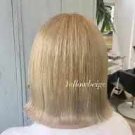 ［リタッチ］カット➕ブリーチリタッチ➕透明感カラー➕トリートメント🫧