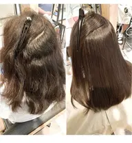《【癖毛】【多毛】》必見🤩🌈コスメ縮毛矯正🌈カット込み💇‍♀️トリートメント付