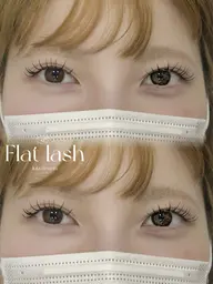 【5月限定🎀】フラットラッシュ80本