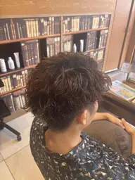 【メンズメニュー】カット+デザインパーマ