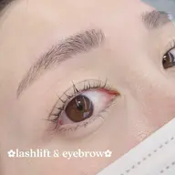 《ご新規様限定価格🤍》アイブロウスタイリング＆まつ毛パーマ　￥9900→￥7700