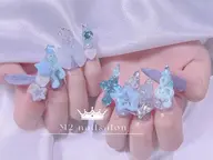 なチップ長さだし10本持ち込みデザイン可