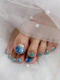 オフ込み🍀フット親指アートし放題