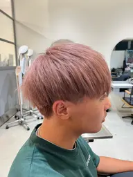 「学割」メンズカット&ブリーチ+カラー』