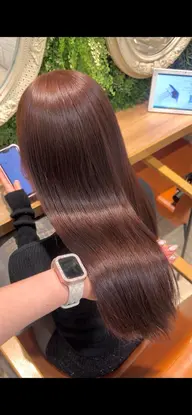 艶が生まれる髪質改善カラー🫧