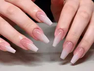 自爪王道シンプルコース✨ベビーブーマー/カラーグラデーション（ベース込み）🤍💎¥6930