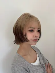 【U25割引】練習モデル限定価格💌1ブリーチ＋デザインカラー❤️‍🔥