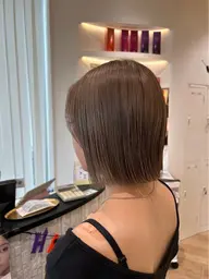 ブリーチ無しダブルカラー➕メンテナンスカット➕保湿トリートメント🤍