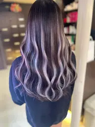 ファッションカラー+エクステ50本¥14000