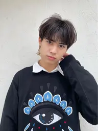 👦🏼メンズもお任せ🎧《メンズカット➕カラー》/センターパート/マッシュ/グレージュ/アッシュ/シルバー