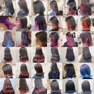 🌈憧れの推し色に🌈似合わせカット＋裾カラー(グラデーションカラー)orインナーカラー♡ブリーチ、トリートメント込✨