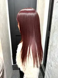 【🉐贅沢特盛コース🌸💫】美髪縮毛矯正+美髪艶カラー+髪質改善トリートメント🫧+カット+marbb🫧