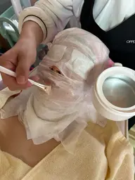 【温感リフトアップオイルコース】フェイシャル/デコルテ＋温熱オイルパック付