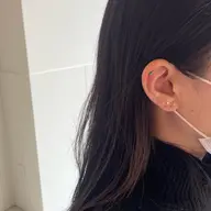 【話題の耳つぼ💎】前髪カット+耳つぼジュエリー6piece