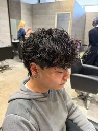 【メンズクーポン】カット+スパイラルパーマ or ツイストパーマ ／ ¥ 15000