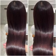 【🎗️美髪クレンジング💛】カラー + 髪質改善ULTOWA +リンゴ幹+リセット(髪のクレンジング)