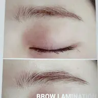 【眉毛流れ・アップ・アイブロウしやすく・目元アップ】ノンケミカルブロウラミネーション30分