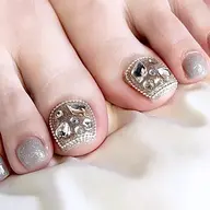 フット🐾持ち込み or おまかせデザイン120min【オフありもOK】埋めつくしや手描きアートなど可能𓂃𓈒