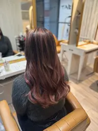 🍒大人気の暖色カラー＋Aujuaトリーメント🤍