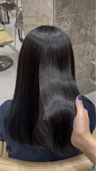 縮毛矯正🌀️🩵‪‎⟡.·