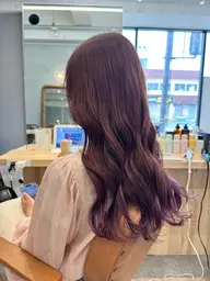 【U30】 カット+ブリーチ無しダブルカラー🌼 (リタッチ価格も同一）