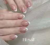 【練習モデル】フレンチネイル❤️ベース色選べる