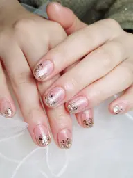平日限定　学生割引🌼💅ラメグラデーションラメ追加OK≫オフ有り　ハードジェルは別途500円