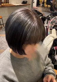 🎀ショートカット&カラー&ナノスチーム.超音波のアイロン付き🎀