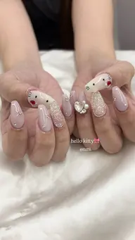 長さだし10本とデザイン5本セットでお得なメニュー♡残りの5本ストーンおけます🙆‍♀️