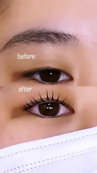 土日16時以降限定✨瞳に光を✨根本80度立ち上げパリジェンヌ💖+美容成分配合コーティング仕上げ付き