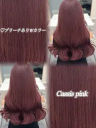 ‎ブリーチダブルカラー‎＋5⃣stepトリートメント‎💛🧴高級ケアでツヤツヤ透明感のある髪へ⚠︎土日祝15:30​〜​