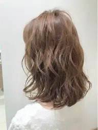 ❣️透明感カラー& ブロー(コテ巻き可) ❣️