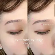 新規★美眉スタイリング✍🏻メイク仕上げ込(30min)